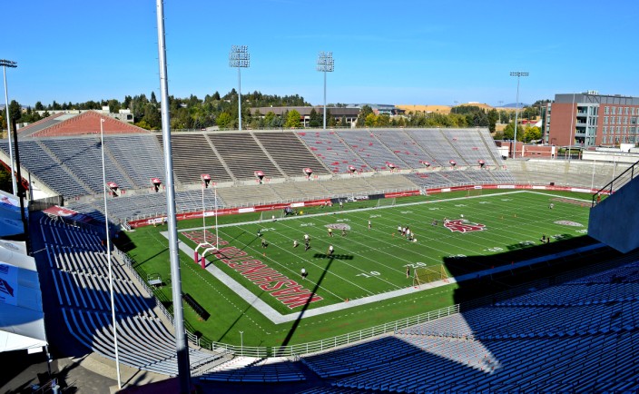 Martin Stadium, home of the Cougars
